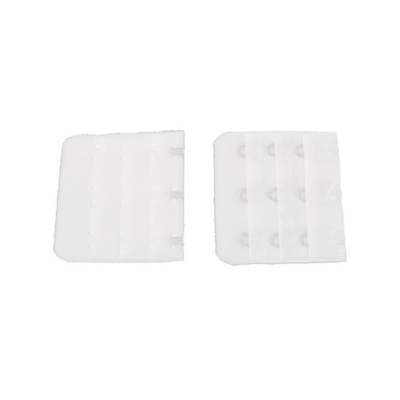 INSPIRE CHIC Women's Cotton Blends 3 Rows 3 Hooks Underwear Brassiere Bra Extenders