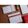 thumbnail image 7 of Professional Chinese Mahjong Game Set 146 Numbered Melamine Large Size Tiles (Green) with Carrying Travel Case, English Instraction, Complete Mahjong Set (Majiang, Mah-Jongg, Maj Jongg, Ma Jong), 7 of 7