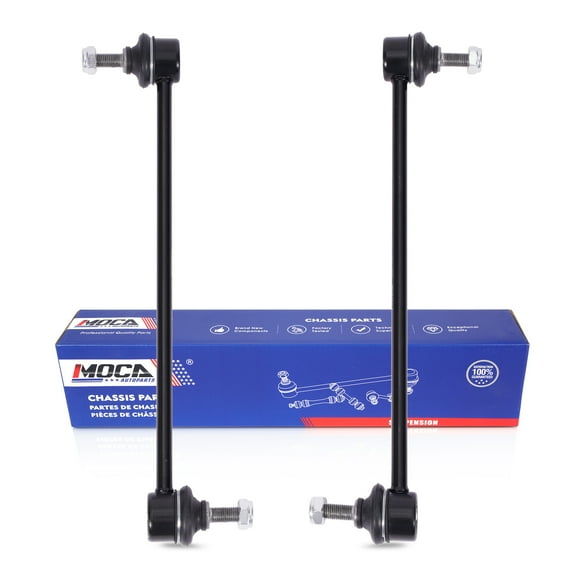 MOCA AUTOPARTS 2 Pcs Front Stabilizer Sway Bar End Link Kit Fit for 12-14 Ford Focus L4 2.0L & 10-13 Mazda 3 Sport L4 2.0L & 08-14 Volvo XC70 L6 3.2L