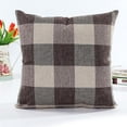 thumbnail image 2 of Mchoice Hidden Zipper Design Throw Pillow Covers Decorative Square Bedroom Living Room Cushion Cases for Couch Bed Sofa Car 18 x 18 inches, 2 of 4