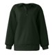 thumbnail image 4 of ICHUANYI ClearanceFashion Women Casual Solid Color Lapel Neck Long Sleeve Loose T-Shirt Blouse Pullover Tops(Green, M) ICHUANYI WER20232080505269, 4 of 7
