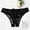 Black, variant on GZWYHT Womens Underwear Underwear,1PC Women Floral Lace Panty Underwear Brief Plus Crotchless Thong,Lace Underwear,Panties for Women,Seamless Underwear,Black L