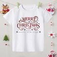 thumbnail image 1 of Camiseta con estampado de ciervo de Feliz Navidad, camiseta de Navidad para chico, ropa para niño, Tops, traje de fiesta de Navidad para niño y niña, regalos de vacaciones para niño, 1 of 4