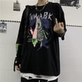 thumbnail image 4 of Estilo Coreano Ropa De Los Hombres Camiseta De Manga Corta De Dibujos Animados Eléctrico shock Estrella anime Diseño De Impresión Unisex De Gran Tamaño Camisa casual Desgaste De Calle top hip-hop Negr, 4 of 4