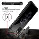 thumbnail image 4 of Djsok Compatible Con Iphone 11 Pro Funda Diseño Patrón Parachoques Trasero Anti Arañazos Esquinas Reforzadas Suave Tpu Caver Fundas Para Hombres Mujeres-Negro Rosa, 4 of 5