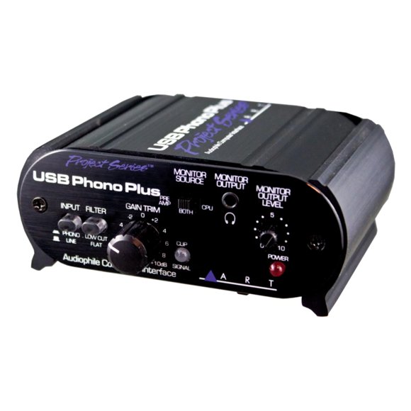 Preamplificador de phono ART USB Phono Plus Interfaz de audio