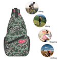 thumbnail image 5 of Sling Bag for Men, Paisley Pattern No.9091 Fanny Pack Crossbody Bags Shoulder Chest Bag, Small Gym Bag Anti Theft Crossbody Backpack Daypack for Travel Sports Running Hiking, 5 of 7