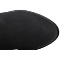 thumbnail image 6 of GLOBALWIN Women's Black Knee High Cowboy Cowgirl Boots 8M, 6 of 7
