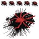 thumbnail image 4 of KAKOWELY 6 pinzas para el pelo de araña de Halloween, horquillas para el pelo de Halloween, tocado de fiesta para niñas, horquillas decorativas., 4 of 5