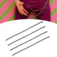 thumbnail image 5 of Eslabón De Cadena, Cadena De Bordillo De Material De Cobre, Eslabones Trenzados Personalizados De 10 M Para Hacer Collares ANGGREK  Otros, 5 of 5