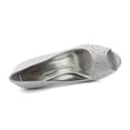 thumbnail image 5 of Style & Co Monaee Women US 6.5 Silver Peep Toe Heels, 5 of 5
