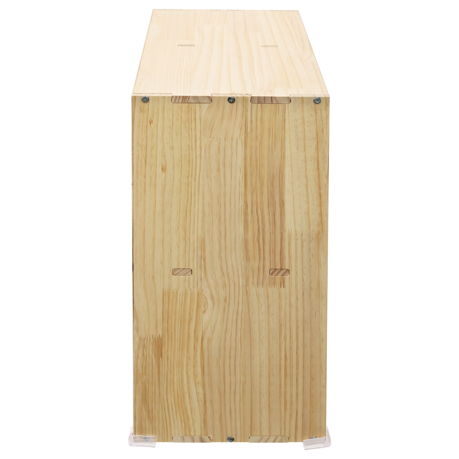 Solid Wood Shelves, Wooden Cube Shelf Bookcase,  Floorstanding Bookshelf