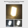 thumbnail image 4 of Lámpara multifuncional para acampar al aire libre de 40 LED Luz de flash portátil Cambio de tempera CACAGOO Lámpara de batallón de rocío, 4 of 7