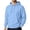 Sky Blue, variant on UDAUDU Mens Casual Cotton Hooded Collar Drawstring Hoodies 2026 Fall Fashion Pullover Sweatshirts Long Sleeve Shirts Purple 3XL