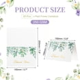thumbnail image 2 of Uxcell 50Pcs Thank You Cards, 5.9"x7.9" Floral Folded Blank Cardstock, Thank You Notes for Greeting Cards Wedding Graduation Birthday DIY Craft Invitations, Flower Leaf Style, 2 of 6