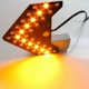 thumbnail image 4 of 2 flechas LED secuenciales de 33 smd, color amarillo ámbar, compatibles con luces de señal de giro, 4 of 5