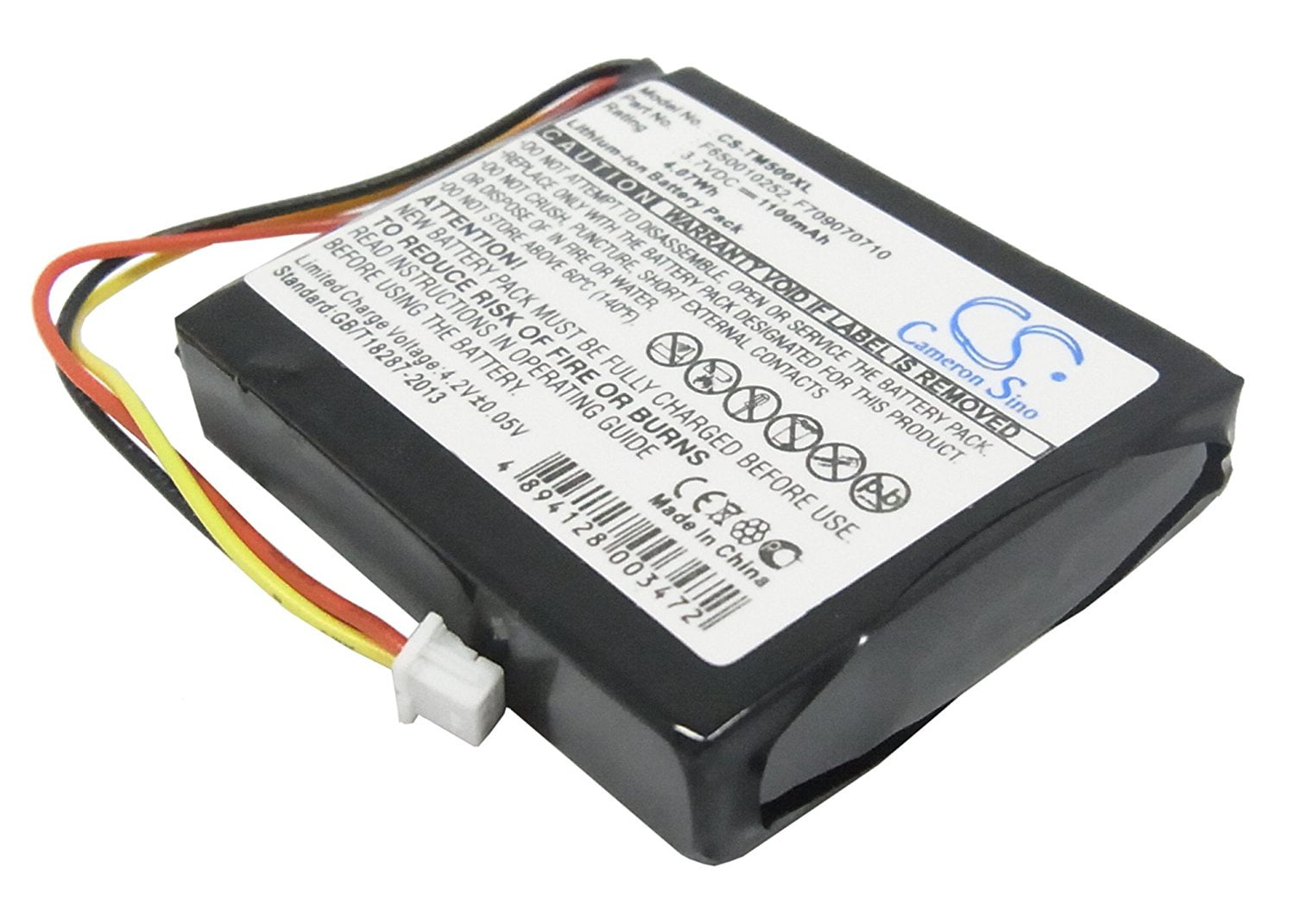 4N01.001 Premium Battery for TomTom One IQ V5 One Europe 4N00.004.2 NVT2B225 