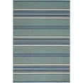 thumbnail image 2 of Nourison Lido Striped Aqua/Blue 9'3" x 12'9" Area Rug, (9x13), 2 of 7