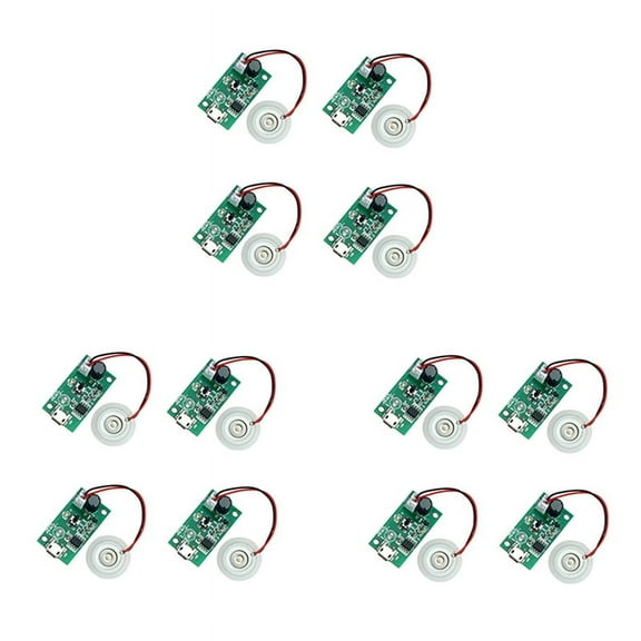 12Pcs 20MM Ultrasonic Mist Maker Fogger Atomizer Transducer Atomizer Film Plate Accessories Humidifier Rubber Gasket