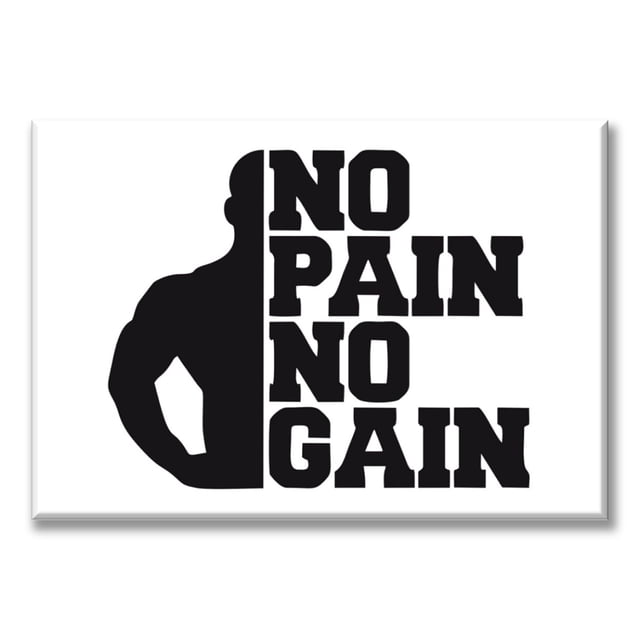 Cuadro Canva Listo Para Colgar Tipo Galería No Pain 50X75 cm