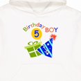 thumbnail image 3 of Inktastic Birthday Boy 5th Birthday Youth Hoodie Sweatshirt, 3 of 4