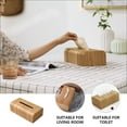 thumbnail image 2 of YOSADIER 1Pcs Tissue Box For Bathrooms Rectangular Shape Wood Material Decorative And Practical, 2 of 8
