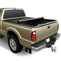 Auto Drive Soft Roll up Truck Bed Tonneau Cover Fits 99-16 Ford F250-350SD F450 6.5Ft Bed