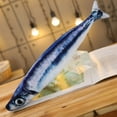 thumbnail image 2 of Realistic Fish Plush Pillow Toy, Creative Simulation Stuffed Cushion, Soft Lifelike Plush Décor Pillow, Funny 3D Fish Shaped Throw Pillow for Home Sofa Bedroom Gift, 2 of 6