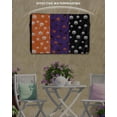 thumbnail image 6 of Outdoor TV Cover 60 to 65 Inch Weatherproof, Halloween Waterproof TV Screen Protector for Outside Decor with Zipper and Pocket 58"L x 37"H , Haunted Pumpkins Pattern Orange Purple Black, 6 of 7
