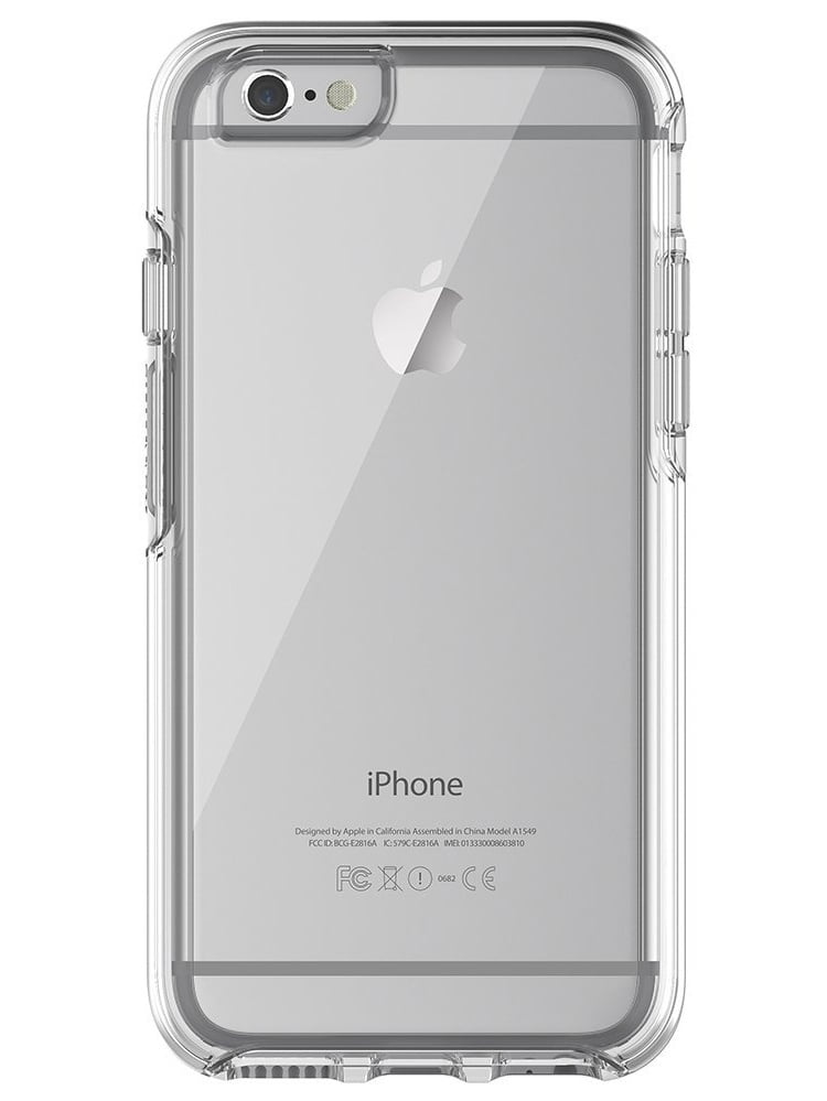 Photo 1 of OtterBox Symmetry Series Case for iPhone 6s, Clear