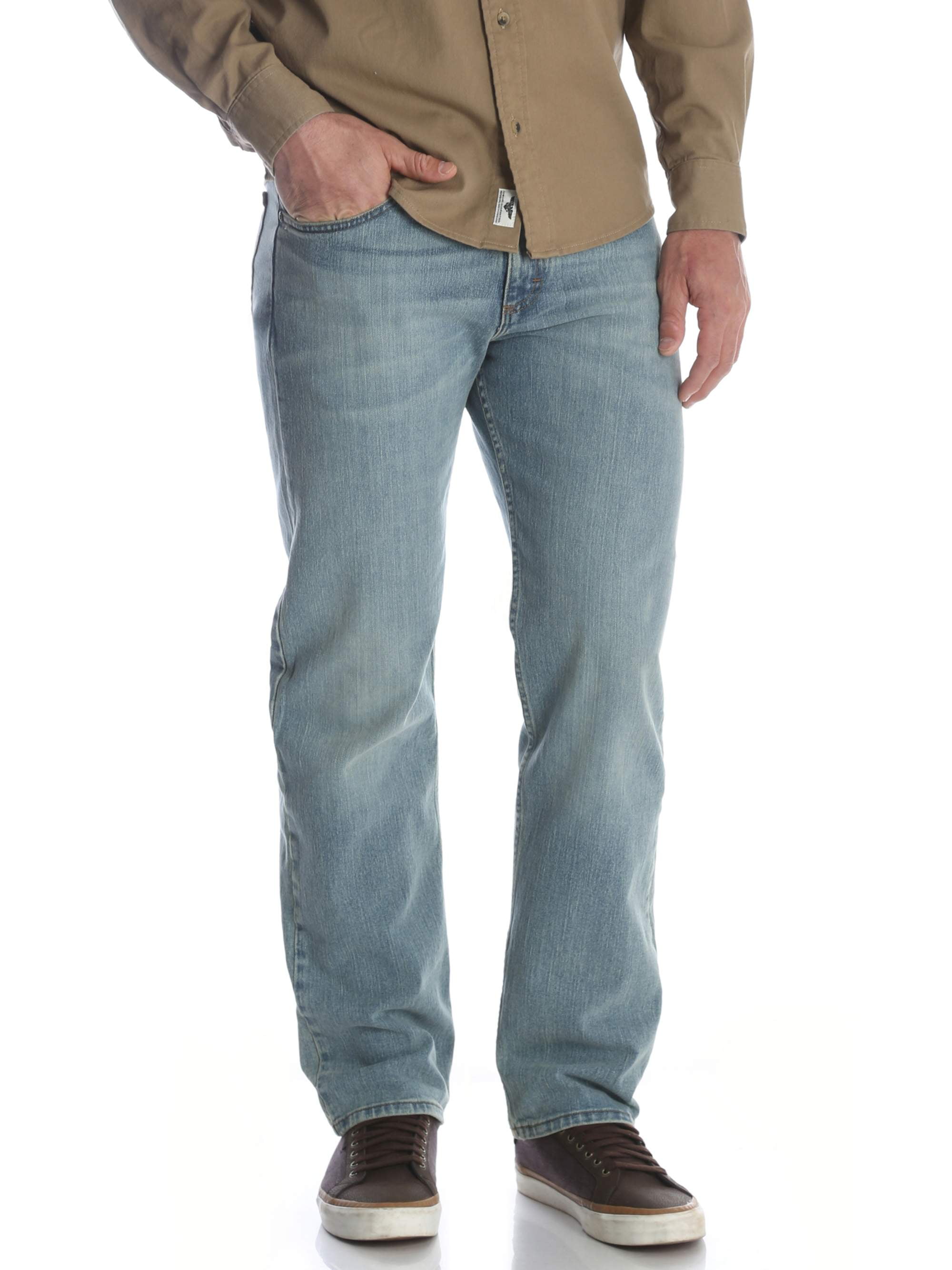 wrangler big men's flex waist jeans