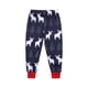 thumbnail image 4 of Conjuntos de pijamas familiares a juego Pijamas navideños con camiseta de manga larga y pantalones con estampado de alce navideño Ropa de estar por casa, 4 of 6