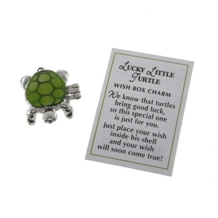 - Lucky Little Turtle Wish Box Token Charm