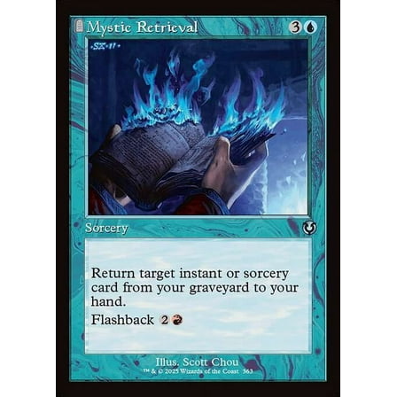 MtG Innistrad Remastered Uncommon Mystic Retrieval (Classic Frame FOIL) #363