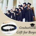 thumbnail image 2 of Graduation Gifts For Boys 5th 8th High School College Gift For Teen Boys Graduation Bracelet For Him, 2 of 4