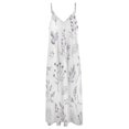thumbnail image 6 of Delicate Lavender Floral Pattern Sleeveless Dress Dresses Women Summer Women's Summer Clothing, 6 of 9