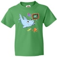 thumbnail image 3 of Inktastic Teacher Shark with School of Fish Youth T-Shirt, 3 of 5