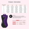 thumbnail image 5 of inlzdz Girls Rhythmic Shiny Rhinestone Gymnastics Leotard with Dance Shorts Hair Band Set Swimwear Black-A 4, 5 of 5