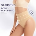 thumbnail image 4 of Waist Trainer Panties Butt Lifter Shapewear Fajas Slimming Control Women Sexy Seamless Thong Shaper Tummy Reducer High Waist APRICOT S, 4 of 8