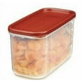 thumbnail image 3 of Rubbermaid 2168229 Racer Red 10 Cup Dry Food Plastic Storage Containers - Quantity of 6, 3 of 3