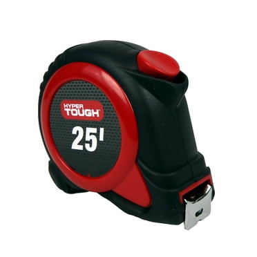 Hyper Tough 25ft. Self Lock Steel Tape Measure