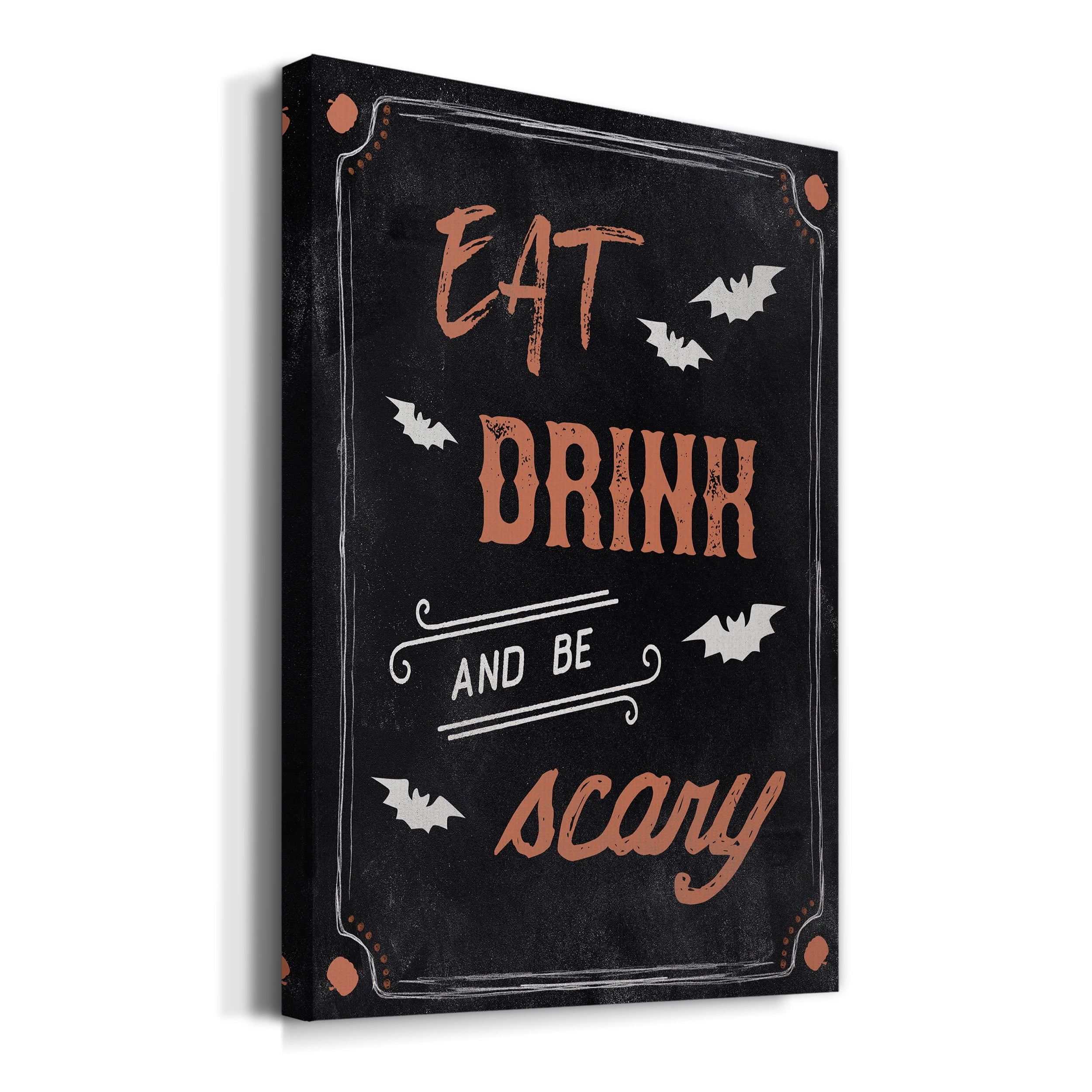Be Scary Premium Gallery Wrapped Canvas - Ready to Hang - 24 x 36