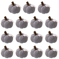 thumbnail image 1 of Cosecha Calabaza Ganchillo Calabazas Punto Otoño para Bodas (gris), 1 of 6