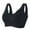 64# Black, variant on Full Coverage Bras for Women No Underwire Breathable Wireless V Neck Bras Seamless Push Up Bralette Comfortable Supportive Everyday Bra(Black,38)