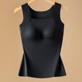 thumbnail image 5 of Black Women Built-in Bra Tank Tops Polyester,Spandex Tops Sleeveless Summer Padded Basic Tank Top Basic Tank Tops for Women XL, 5 of 7