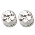 thumbnail image 2 of Jiaroswwei 1 Pair Iron Eardrops Strong Magnetic Health Pierced Round Magnetic Iron Eardrops Earrings Gift for Women, 2 of 8