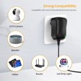 thumbnail image 5 of Adaptador de corriente CA a CC universal de 12 W, 3 V, 4,5 V, 5 V, 6 V, 7,5 V, 9 V, 12 V, 1 A, transformador de fuente de alimentación conmutada con 8 conectores CC para dispositivos electrónicos domé, 5 of 5