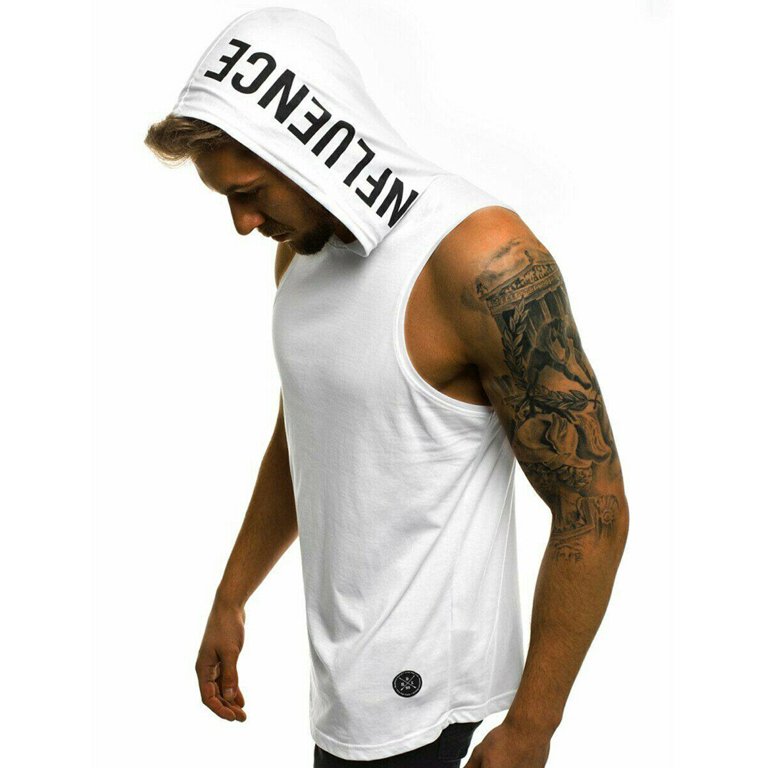 Summer Mens Sleeveless Hoodie Muscle GYM Sweatshirt Hoody Tops Sport Hoodies  - Walmart.com