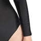 thumbnail image 2 of Traje de baño de una pieza Macarena para mujer de manga larga con cremallera en espalda leotardos de danza gimnasia o ballet Talla M, 2 of 8