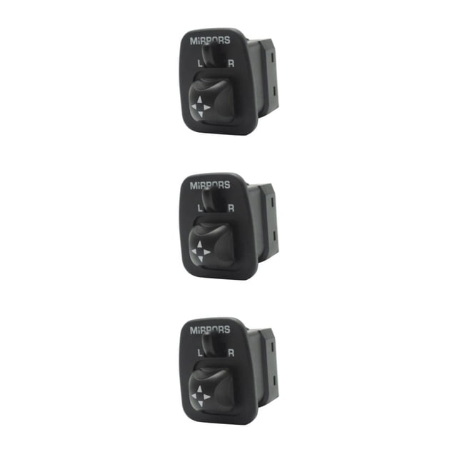 relayinert Direct Fit 901-319 Automobile Rearview Mirror Switch for Ford F150 F250 F350 Style A 3Set